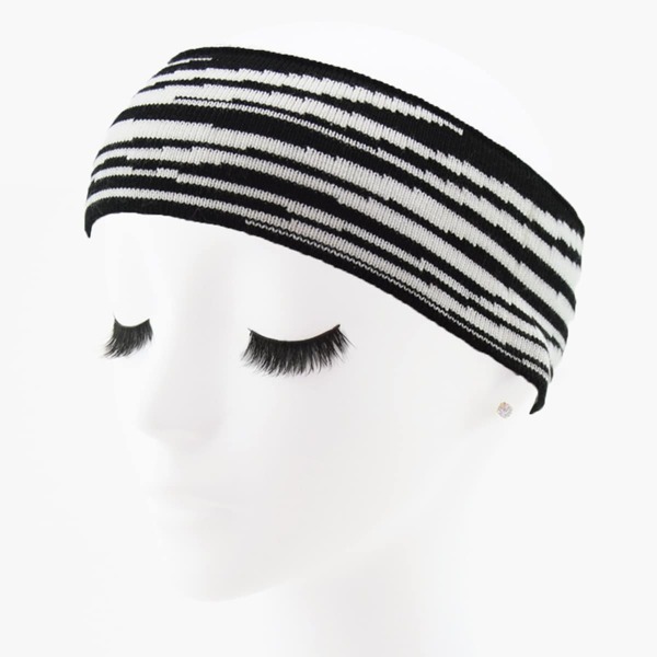 

Two Tone Hair Band, Black and white