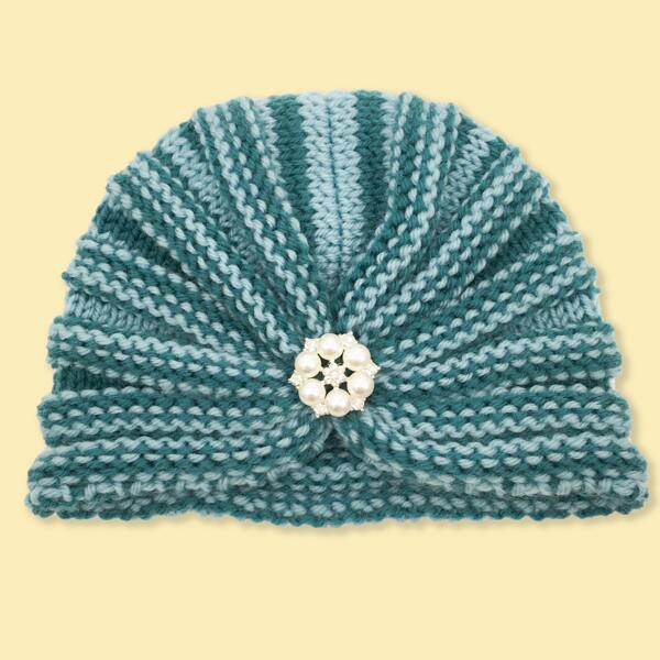 

Baby Faux Pearl Decor Head Wrap, Multicolor