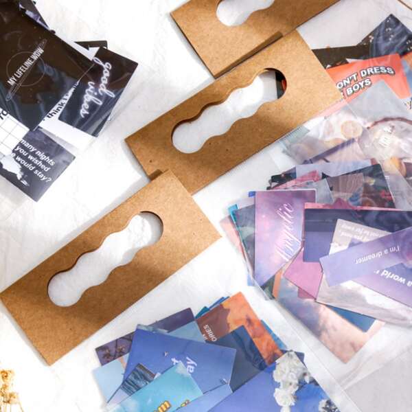

30pcs Scenery Pattern Random Sticker, Multicolor