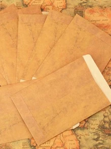 15pcs Vintage Envelope Set - Yellow - View 1