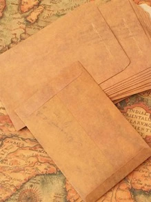 15pcs Vintage Envelope Set - Yellow - View 7
