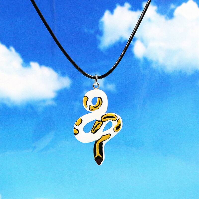 

Snake Decor Necklace, Multicolor