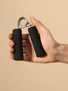 1pc Spring Hand Gripper - Black - View 1