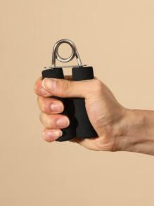 1pc Spring Hand Gripper - Black - View 2
