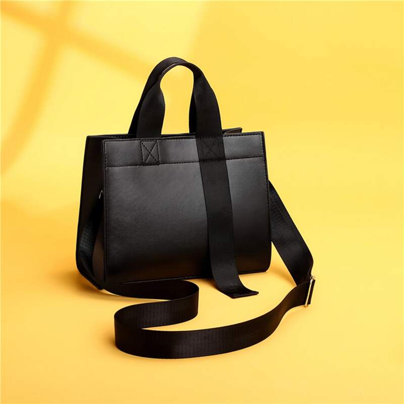 

Minimalist Satchel Bag, Black
