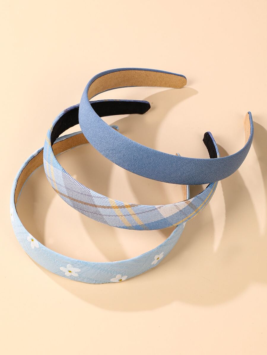 3 cái Bé Gái Mới Biết Đi Vòng Tóc In Hoa - Nhiều màu - Xem 1