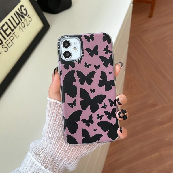 

Butterfly Pattern Phone Case, Multicolor