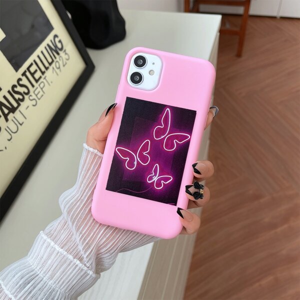 

Butterfly Pattern Phone Case, Multicolor
