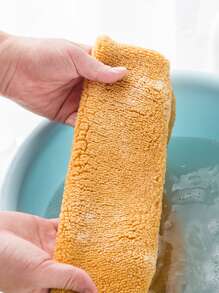 1入組素色馬桶座套 - 黃色 - 查看 2