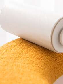 1入組素色馬桶座套 - 黃色 - 查看 6