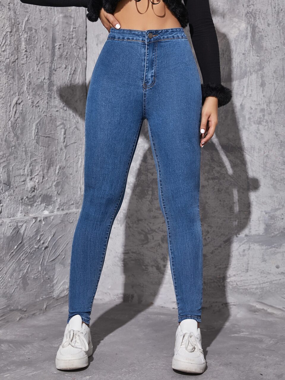 High Waist Skinny Jeans