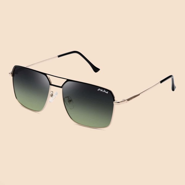 

Men Metal Frame Sunglasses, Multicolor