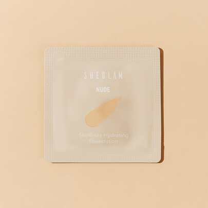 SHEGLAM Skinfinite Hydrating Foundation Sample-Nude Flawless Dewy Foundation Hydrating Coverage Invisible Pore Concealer Pore-Less Non-Greasy Lightweight Natural Soft Liquid Foundation Brand Beauty Makeup Face Paint Cosmetic For Women Girls Perfect For Spring Summer Ideal For Y2K Fancy Fashion Suitable For Birthday Mother'S Day Gift Rave Party Ready Best Color