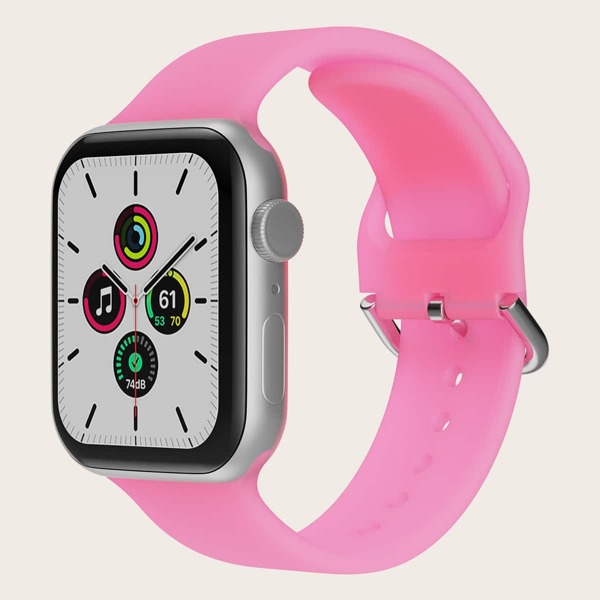 

Plain Watchband For iWatch, Hot pink