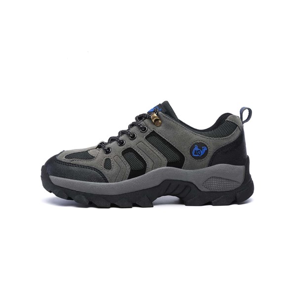 

Men Letter Patch Lace-Up Front Sneakers, Grey
