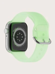 Uv敏感變色矽膠錶帶,兼容蘋果手錶 - 薄荷綠 - 查看 4