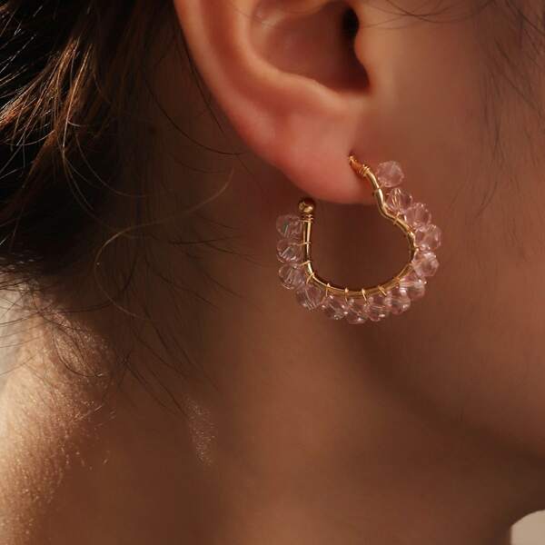 

Geometric Decor Earrings, Multicolor