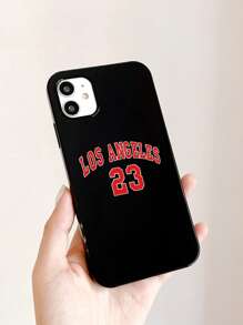 Los Angeles #23 Jersey Phone Case, IPhone 16/16 Pro/16 Plus/16 Pro Max Phone Cases, Galaxy Phone Cases, Minimalist Number Phone Cases - Multicolor - View 4