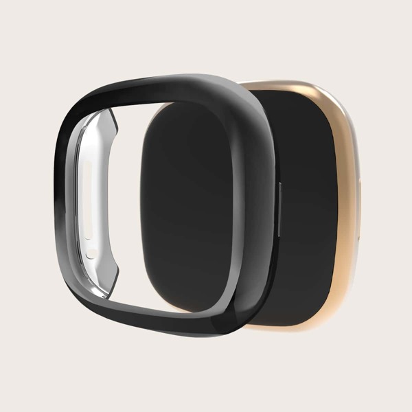 

Plain Case For Fitbit Versa3, Black