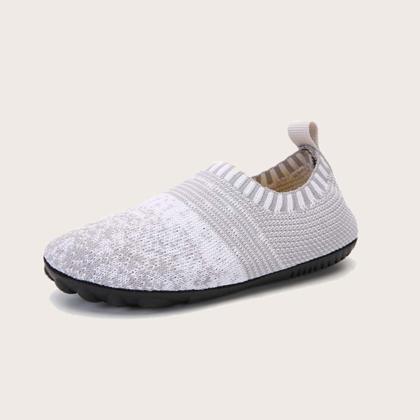 

Boys Minimalist Slip On Knit Sneakers, Light grey