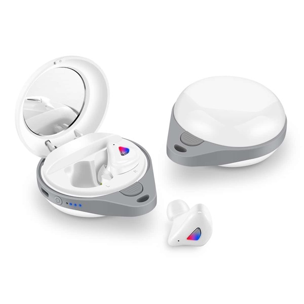 

Портативная беспроводная Bluetooth-гарнитура с зеркалом, Белый