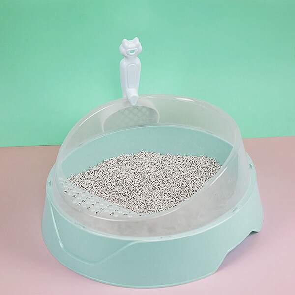

1set Cat Litter Box & Shovel, Green