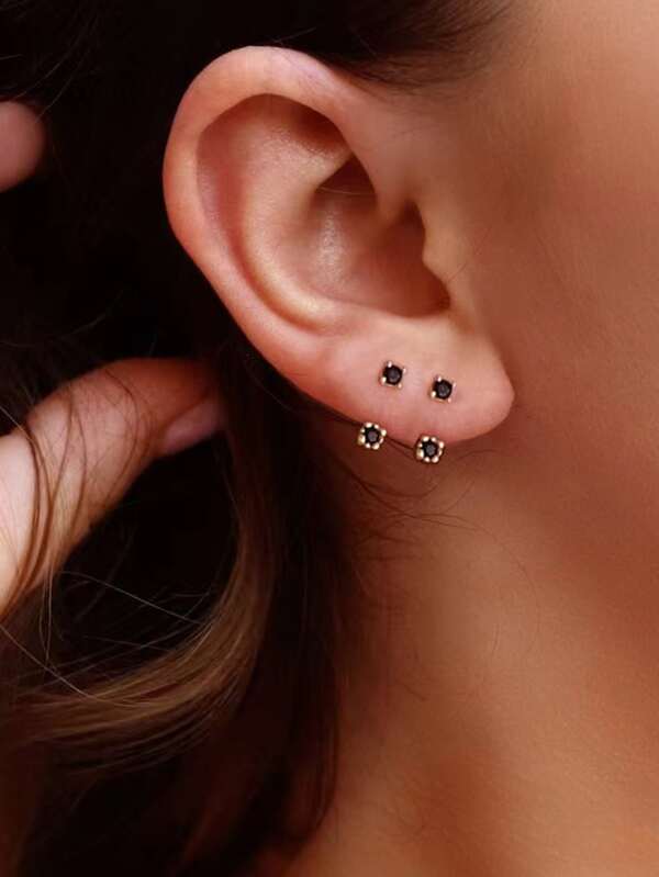 Simple Metal Earrings SHEIN USA