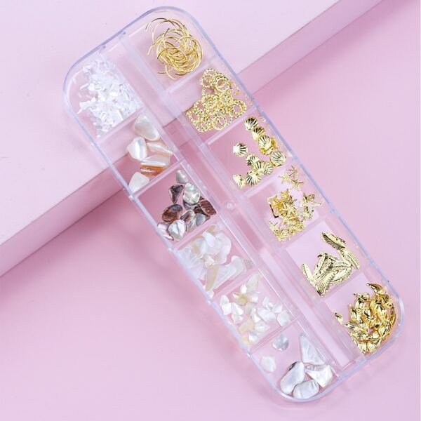 

1box Nail Art Decoration, Multicolor