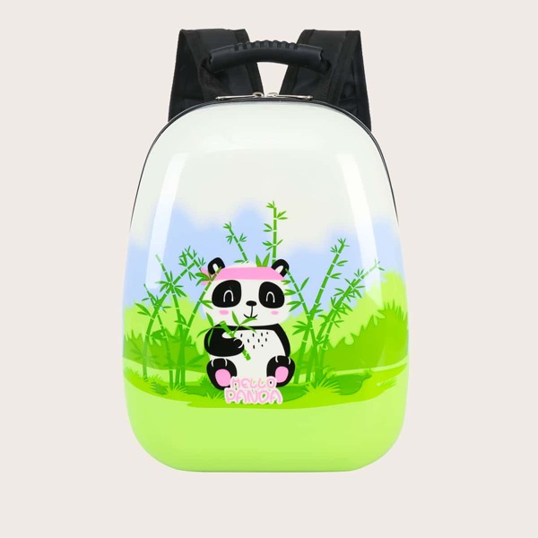 

Kids Cartoon Graphic Hard Shell Backpack, Multicolor