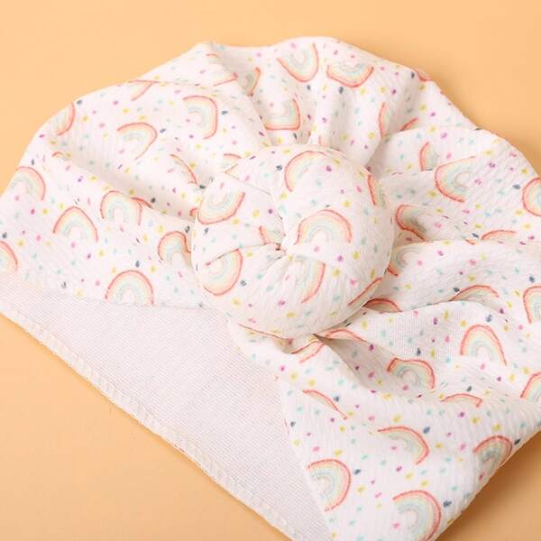 

Baby Rainbow Print Hat, Multicolor