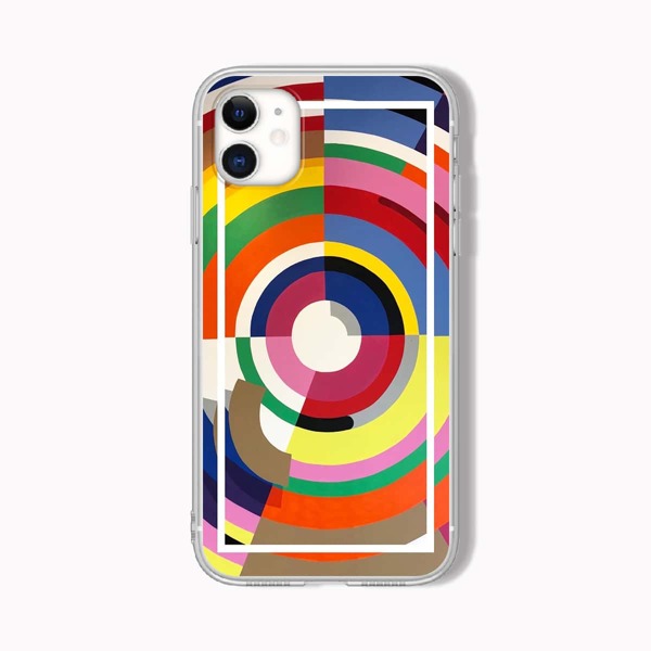 

Circle Pattern Phone Case, Multicolor
