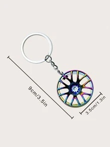 Tire Design Car Ornament - Multicolor - View 4