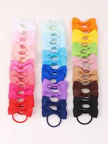 bilicaca 40 cái Bé Gái Mới Biết Đi Nơ Trang Trí Tóc Buộc - Nhiều màu - Xem 1