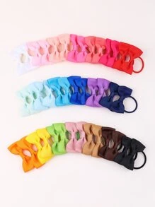 bilicaca 40 cái Bé Gái Mới Biết Đi Nơ Trang Trí Tóc Buộc - Nhiều màu - Xem 2