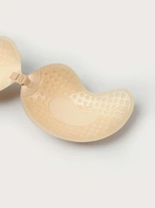 Buckle Front Self Adhesive Bra,2 Pcs - Apricot - View 3
