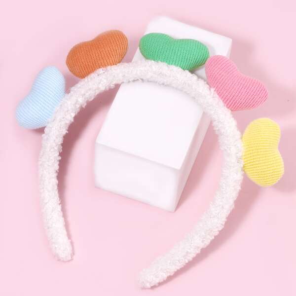 

Toddler Girls Heart Decor Headband, Multicolor