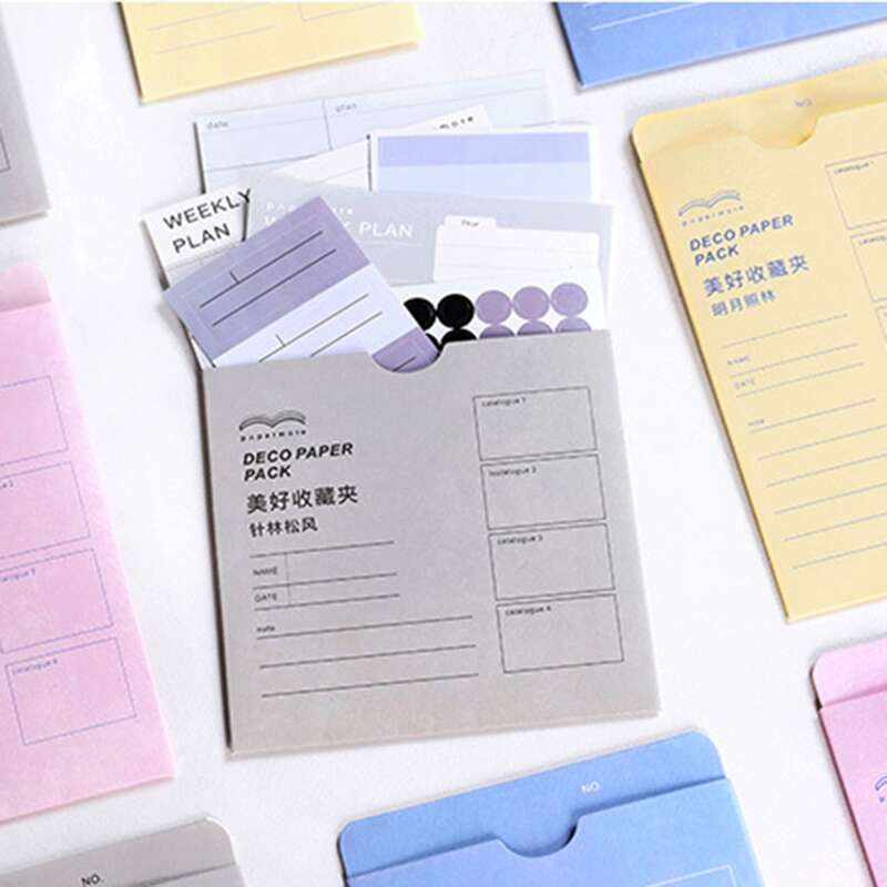 

1pack Random Sticky Note, Multicolor