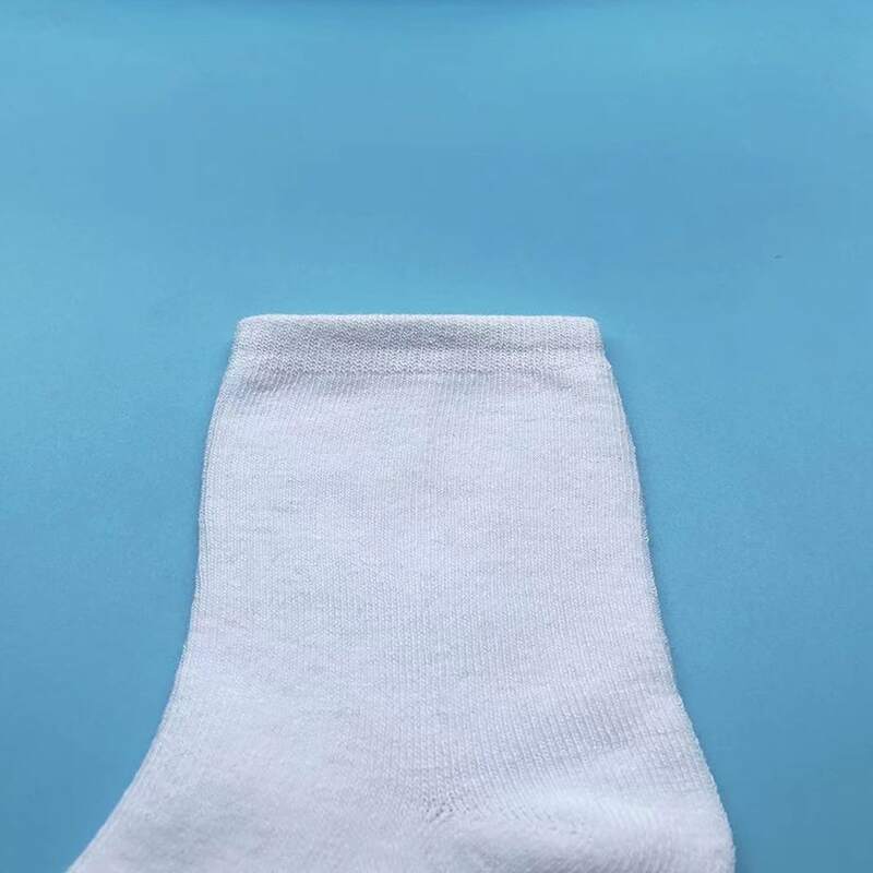 

Solid Crew Socks, White