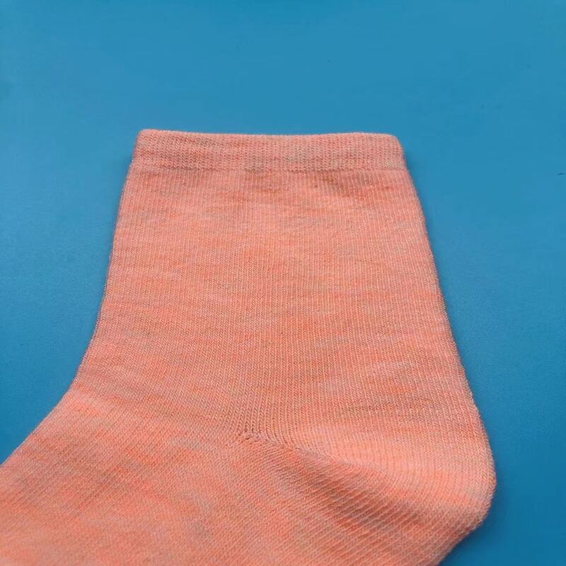 

Solid Crew Socks, Orange