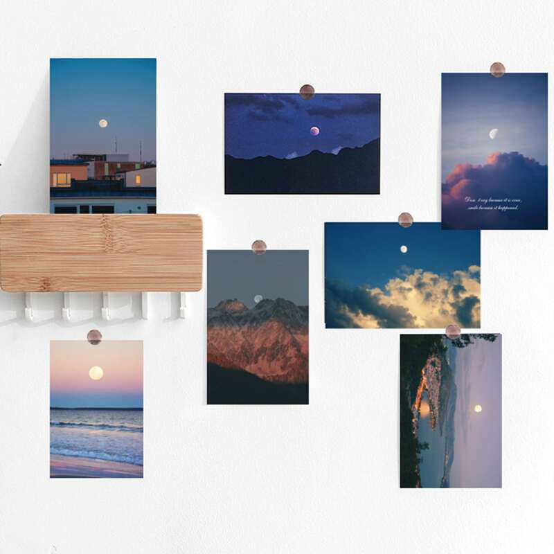 

1pack Scenery Pattern Sticker, Multicolor