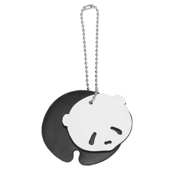 

Cartoon Design Bag Charm, Black and white