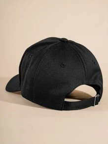 1pc Men's Patterned Embroidered Baseball Cap, Suitable For Outdoor Sports Or Travel