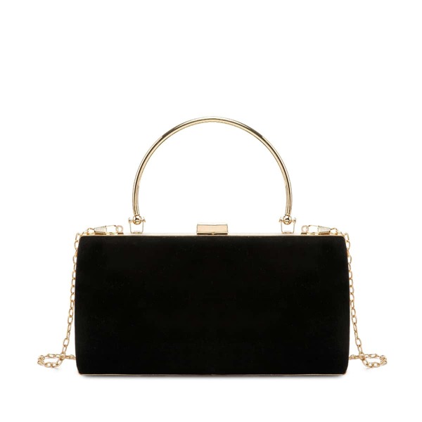 

Minimalist Chain Clutch Bag, Black