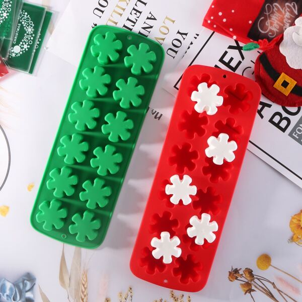 

1pc Snowflake Design Random Color Mold, Multicolor
