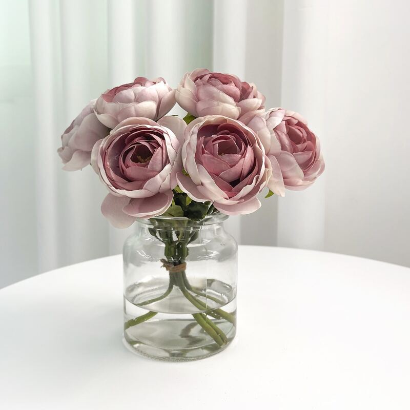 

1pc Artificial Flower, Baby pink