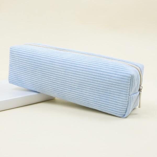 

Solid Color Pencil Bag, Baby blue