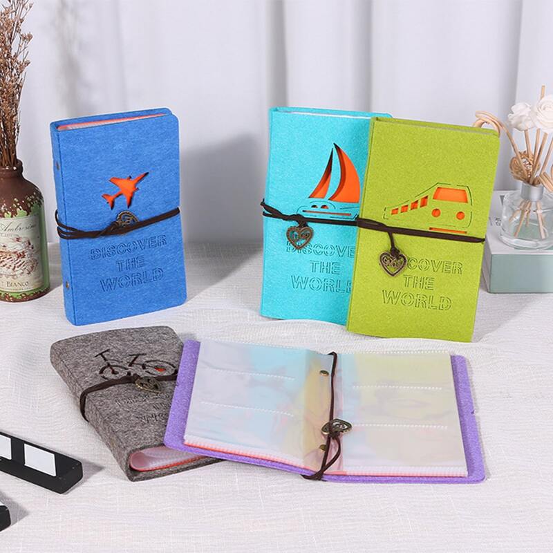 

1pc Slogan Graphic Random Photo Album, Multicolor