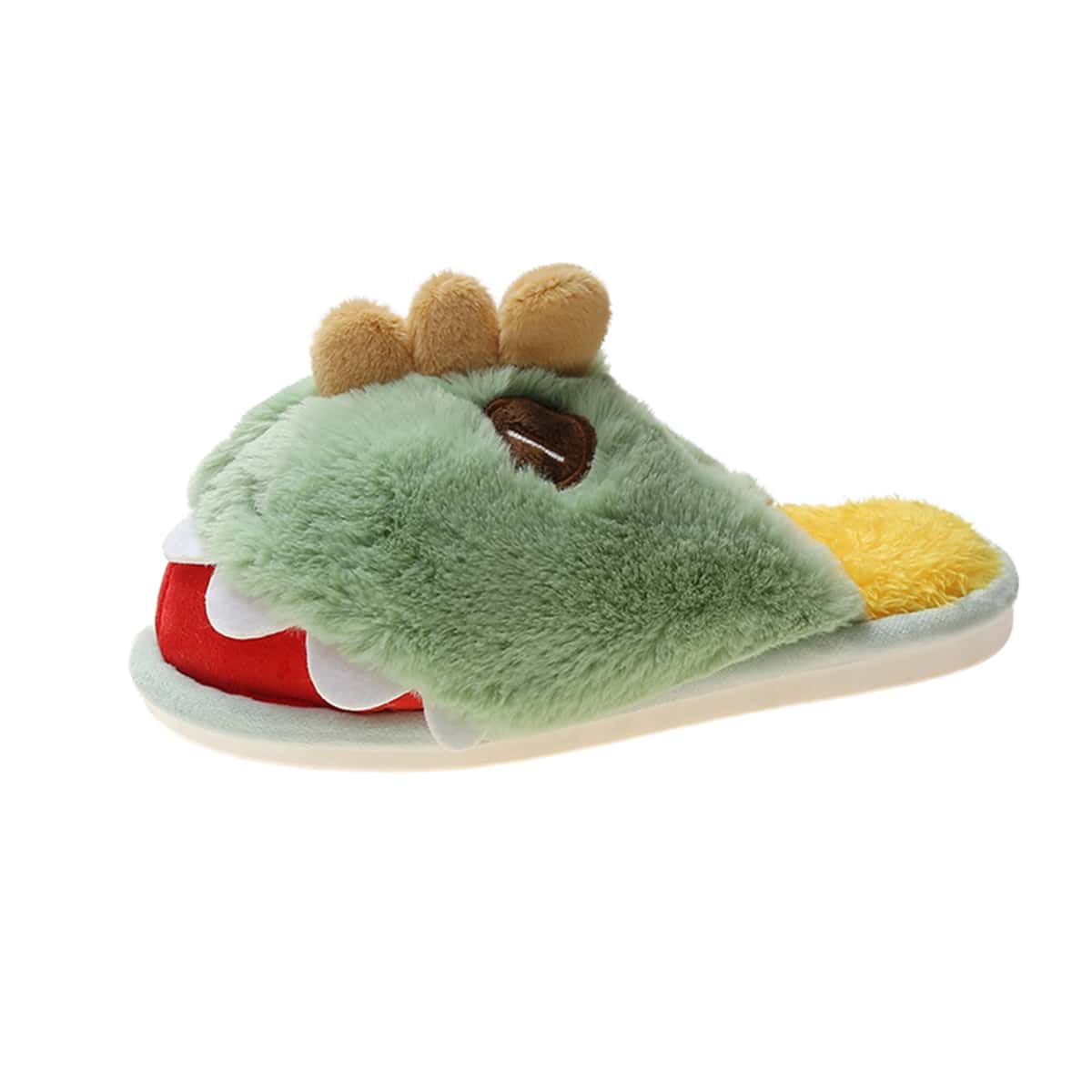 

Cartoon Design Slippers, Green