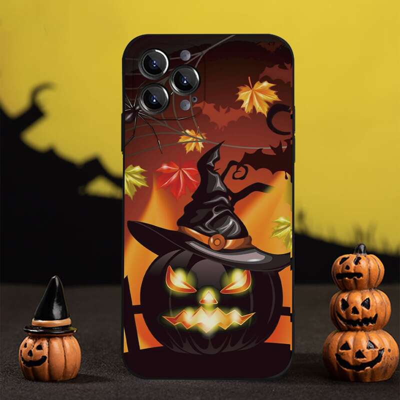 

Halloween Pumpkin Pattern Phone Case, Multicolor