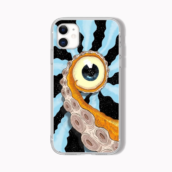

Eye Pattern Phone Case, Multicolor
